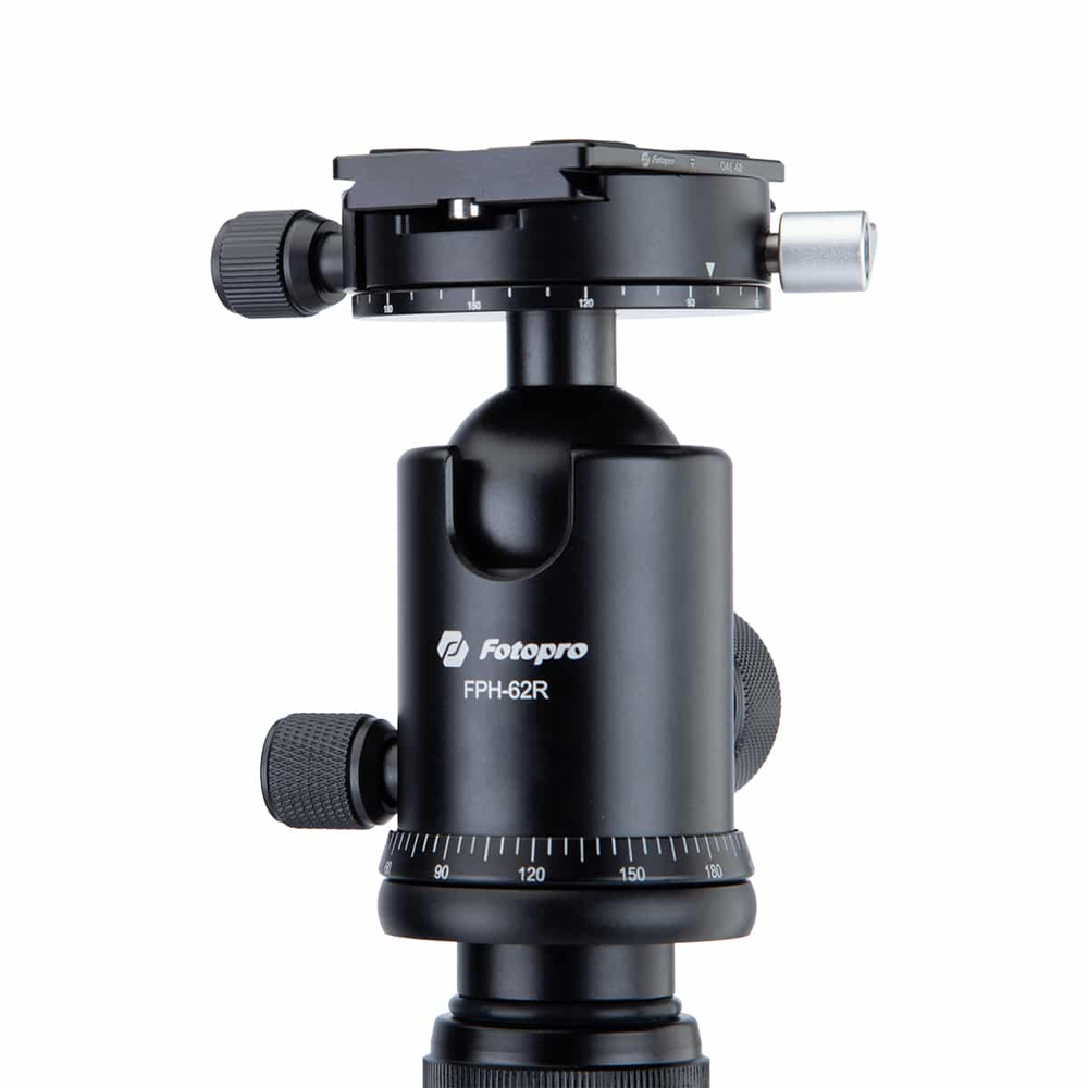 Штатив Fotopro X-65C с головой FPH-62R, карбонововый