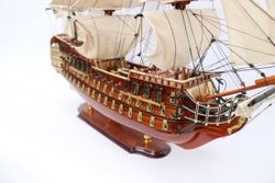 Van Der Heijden Модель парусника Royal Louis, Франция