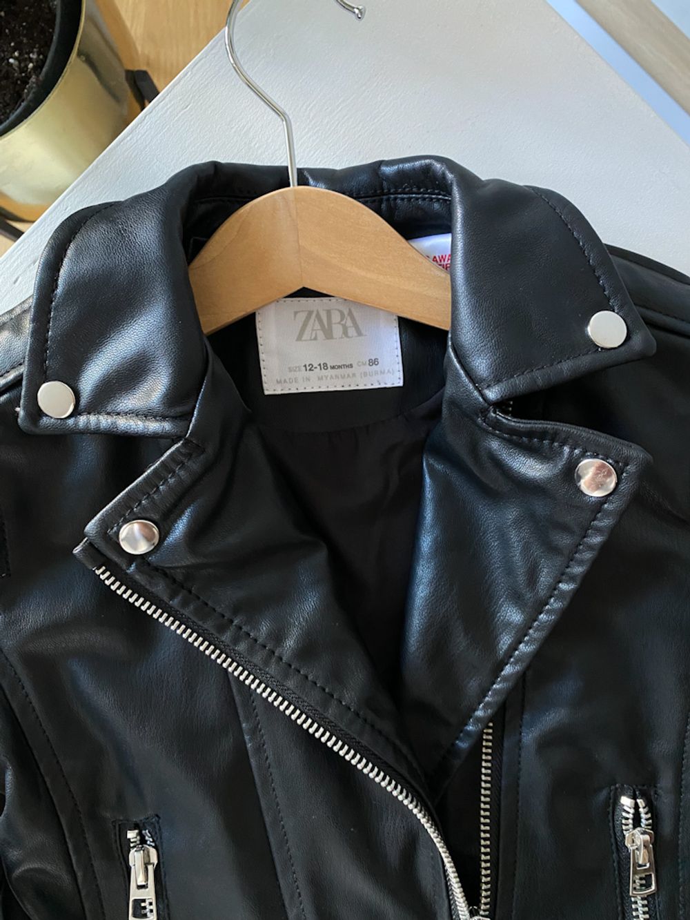 Новая куртка косуха Zara, 86