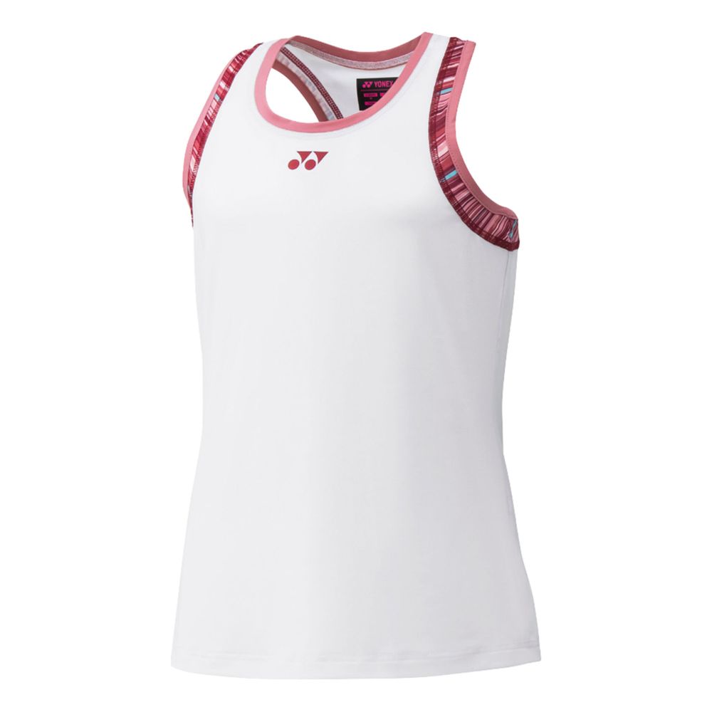 Женская теннисная майка Yonex Tank Top Women - White, Red