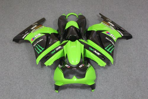 Комплект пластика для мотоцикла Kawasaki Ninja 250R Monster Energy