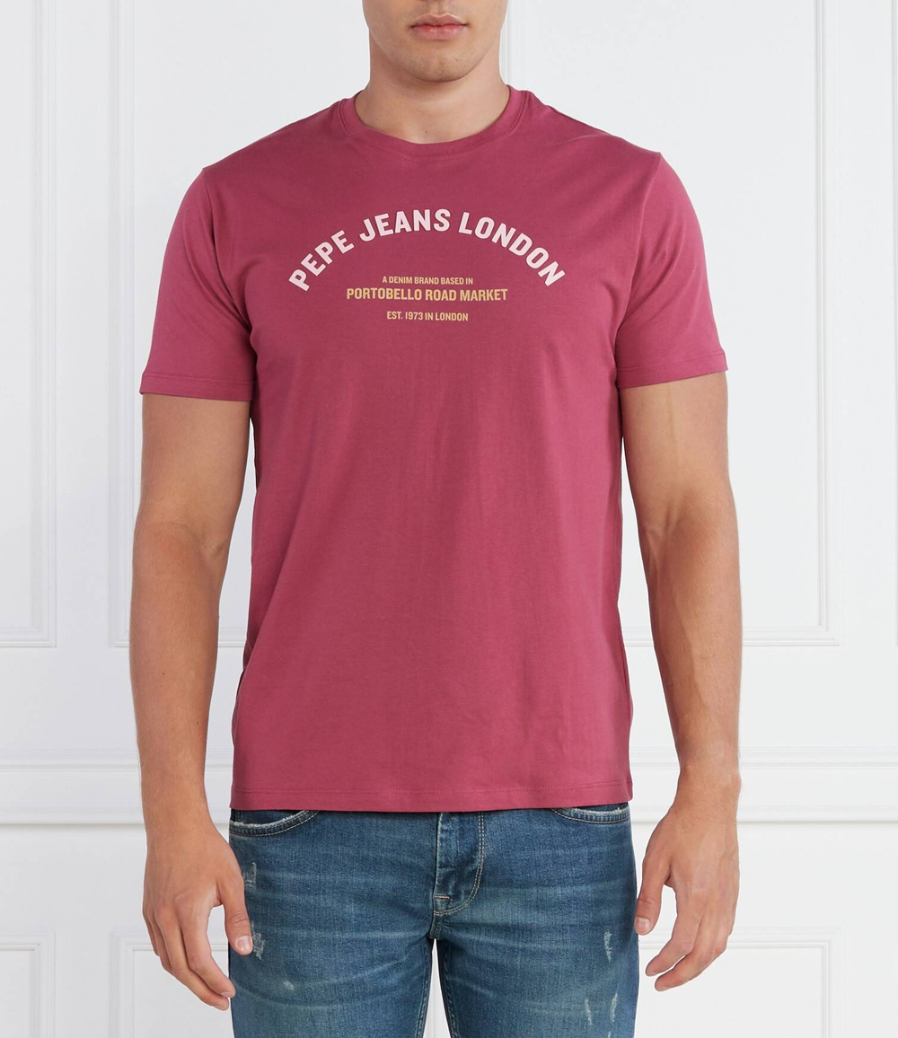 Футболка WADDON Pepe Jeans London - бордовый(PM508948)