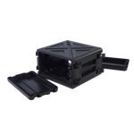Ударопрочный пластиковый Рэковый кейс 6 юнитов KZCASE@RACK6U