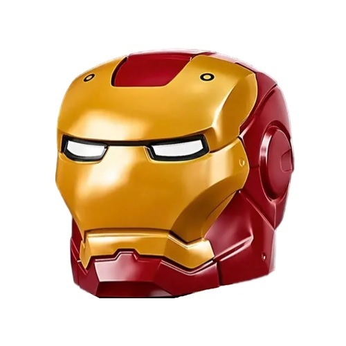 Шлем от Железного Человека Mark 3 10907 Dark Red + 10908pb16