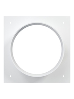 Фланец Ф D125 160х160 пластик ERA