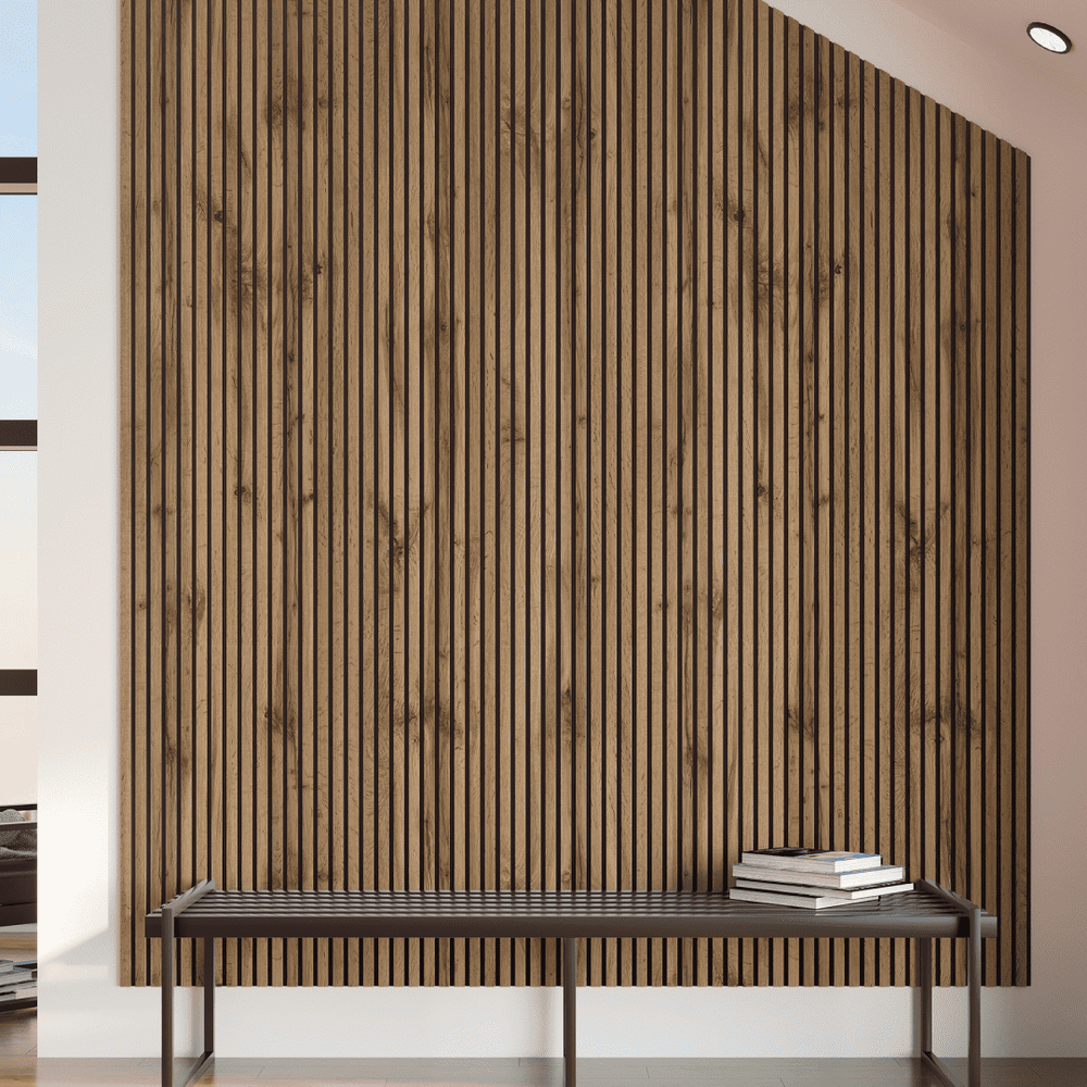 Панель Стеновая Акустическая Comfort (Комфорт), Базис, Пекан, 2780х600х9 мм