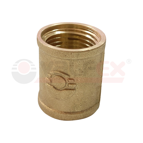 Муфта соединительная латунь ВР/ВР 1" VALFEX