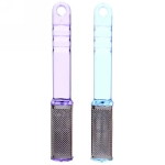 Терка для ног металлическая в пакете , цвет микс глянец, 18см