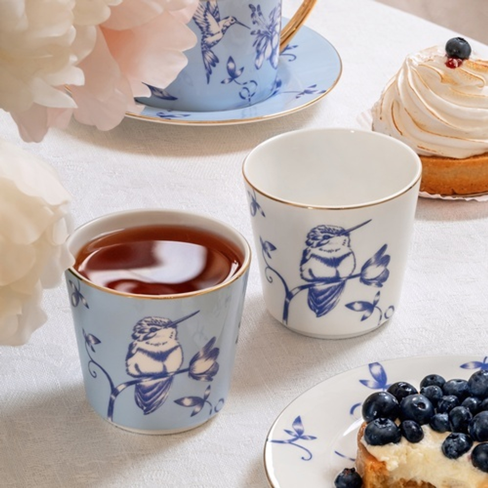 Набор из 2 стаканчиков Blue Garden, в подарочной коробке