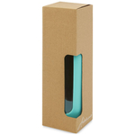 Tidan Бутылка из боросиликатного стекла объемом 600 мл с силиконовым держателем