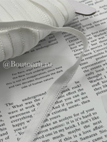 Резинка бельевая ажурная белая 10 мм