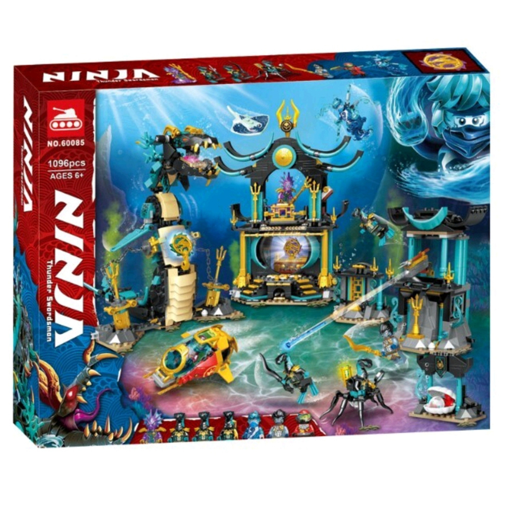 Конструктор Ниндзяго "Храм Бескрайнего моря" 1096 дет.