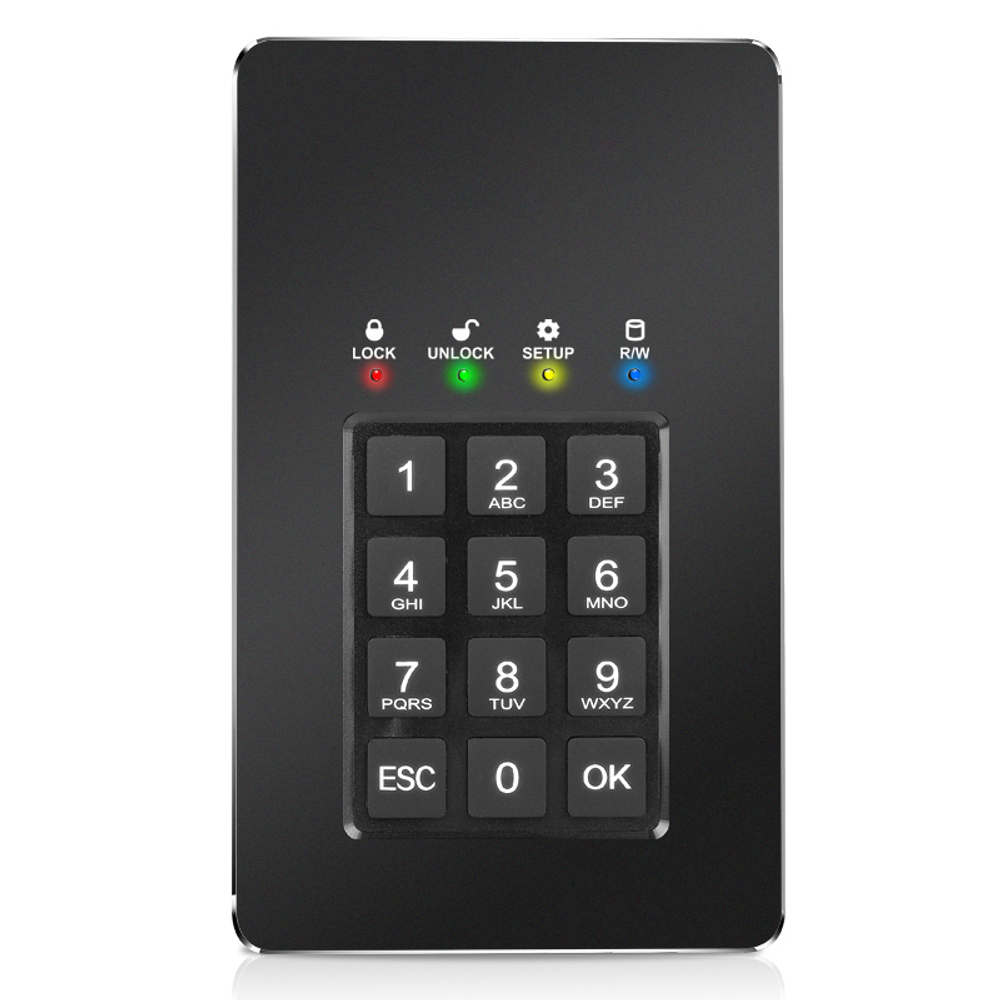 SSD-диск с шифрованием и ПИН-кодом DataLock PRO 500 Гб (2,5)