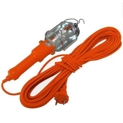 Светильник переносной 10 м, круглая вилка,  2Р, TDM, УП-2Р, SQ0306-0003