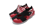 BP children's Air Jordan Flare Velcro Sandals Black and red color matching