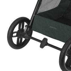 Коляска детская Maxi-Cosi Oxford Plus 3 в 1 с автокреслом Coral 360 Essential Grey 1978403110 Twillic Green/Зеленый