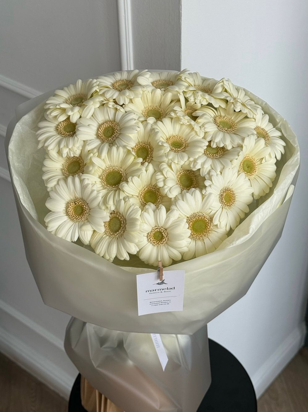 Монобукет из 25 минигербер