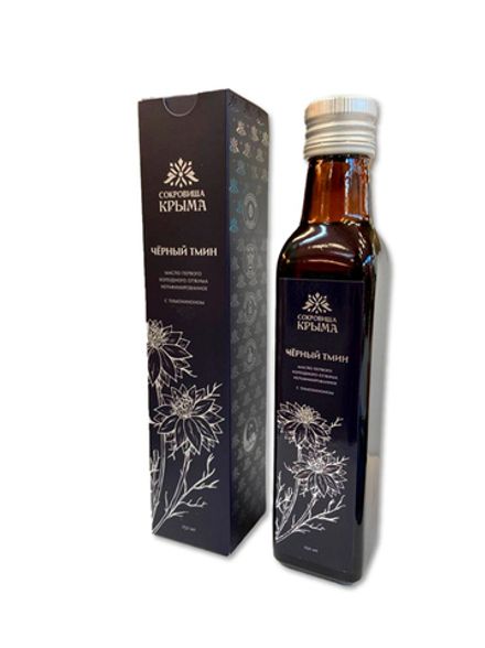 Масло черного тмина нерафинированное