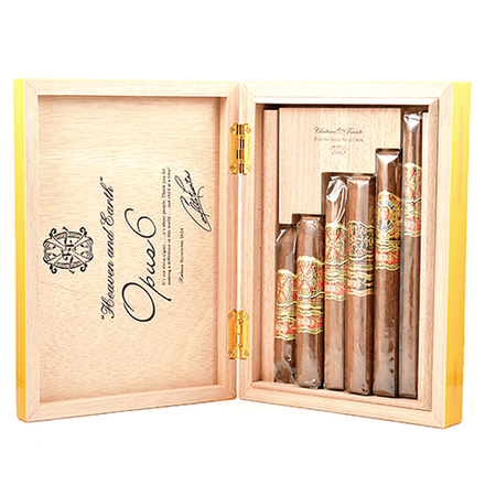 FFOX Fuente Fuente Opus X 6 Set Cigars Yellow