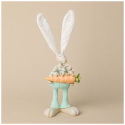 ФИГУРКА ДЕКОРАТИВНАЯ КРОЛИК 11X8X29.5СМ