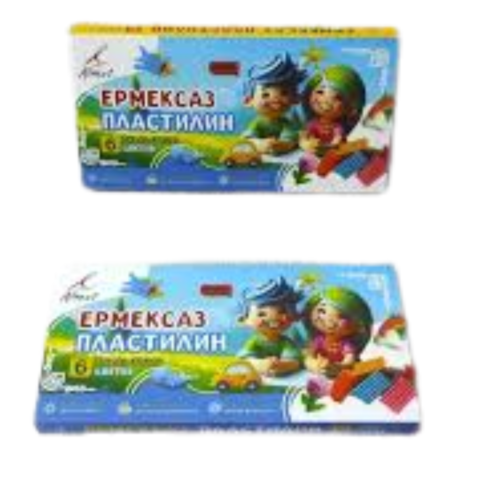 Пластилин Ермексаз 12 цветов