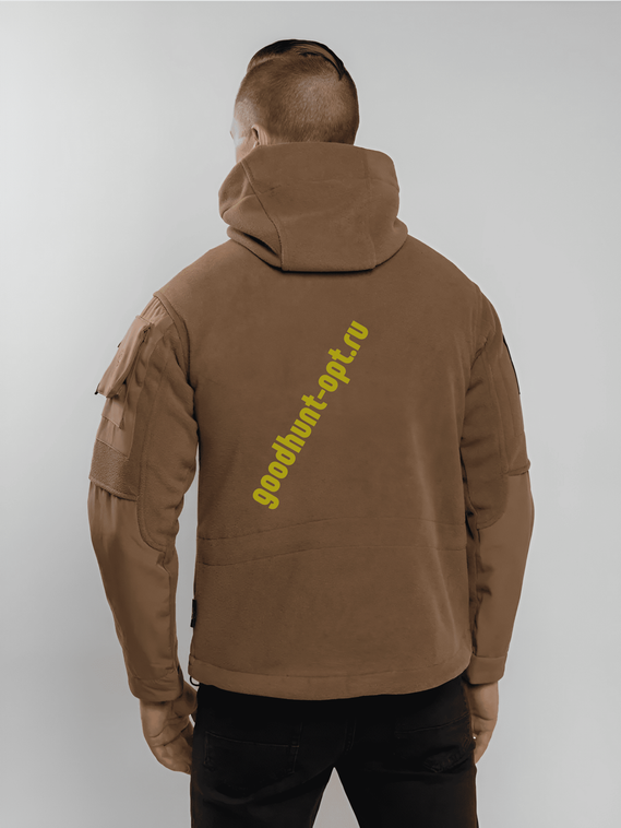 Тактическая куртка флисовая 7.26 Песок