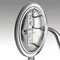 8034/2W CLASSI LN26 металл/стекло, хром/прозрачный Бра E14 2*40W 220V INCANTO