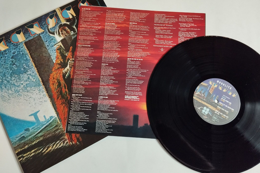 Винтажная виниловая пластинка Kansas Monolith (Japan 1979) (No Obi) NM