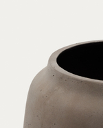 Кашпо Lira цемент терракотового цвета Lira Ø40 см