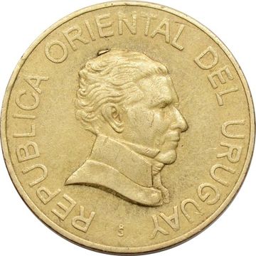 2 песо 2007 Уругвай