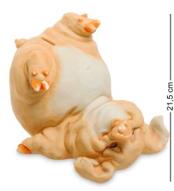 MB-7954-MB Копилка Свинья «Отдыхающий Свинтус» (Sealmark)