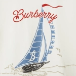 Футболка Burberry Sailboat с принтом парусника
