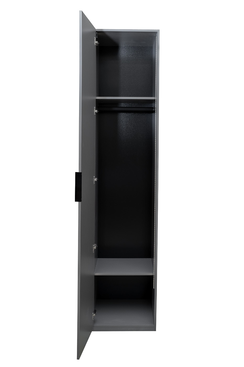 GD-10023-6 Шкаф Альто(Alto) пенал c полками,цвет серый Кобальт, фасад глухой 50x57x228.5см Garda Decor