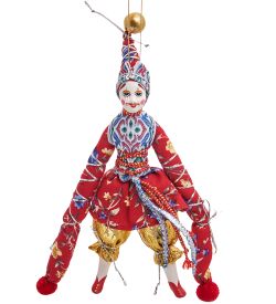 РусКукла RK-431/1 Кукла подвесная «Труффальдино»