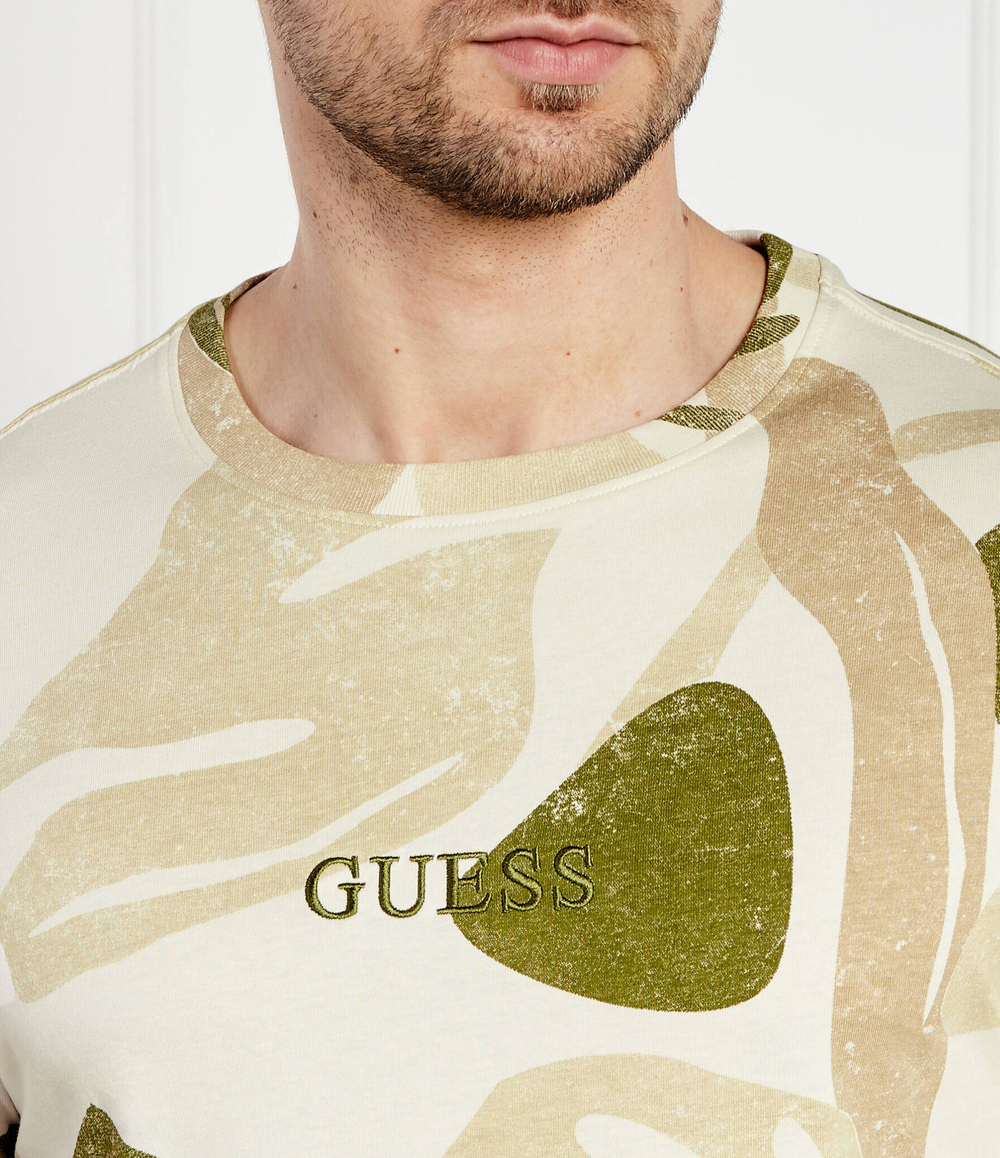 Футболка AOP GUESS - зеленый(M4GI13 I3Z14)