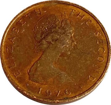 1 пенни 1976 Остров Мэн