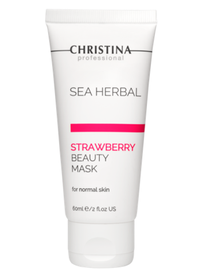 SEA HERBAL Beauty Mask Strawberry for normal skin