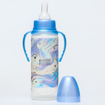 5399843 Бутылочка для кормления Cosmo Food, 250 мл., цилиндр, с ручками
