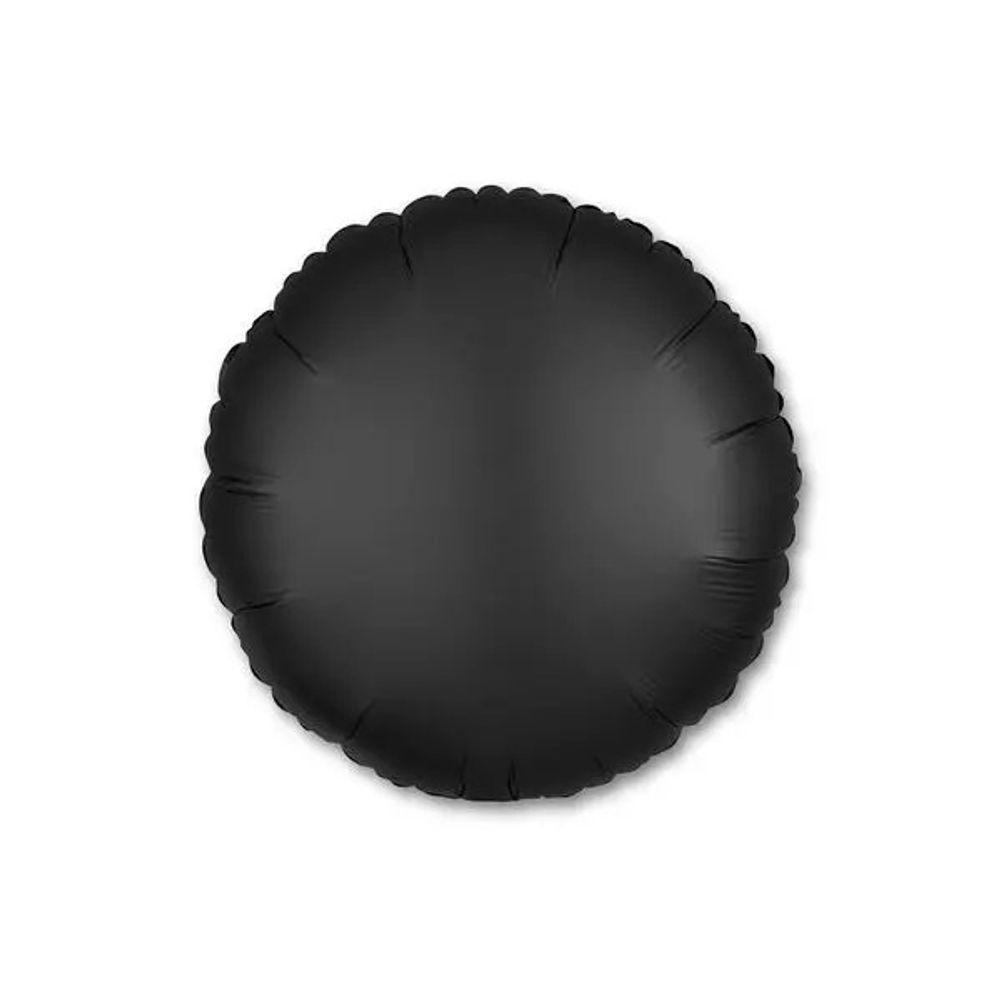 Круг Сатин Черный An 18″