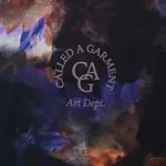 Платок Called a Garment Desublimation синий