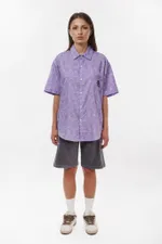 Рубашка Ymkashix Kelp фиолетовая