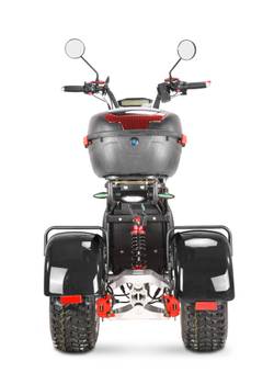 Электроскутер WHITE SIBERIA IKRA 5000W Black