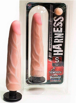 Насадка к страпон-трусикам Harness Small , вторая кожа (18 см, телесный) (Цвет: телесный)