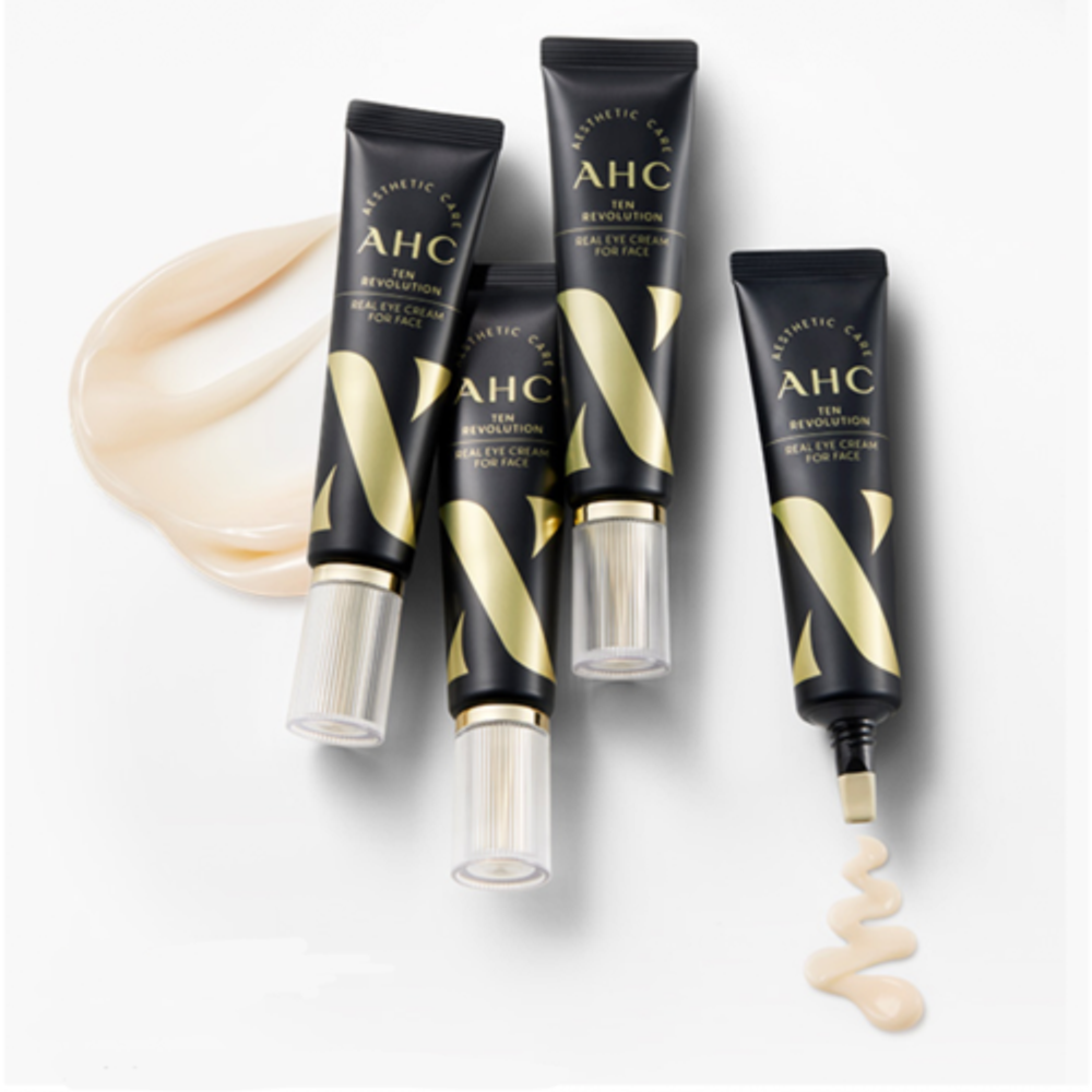 AHC Крем для век антивозрастной с эффектом лифтинга - Ten revolution real eye cream for face, 30мл