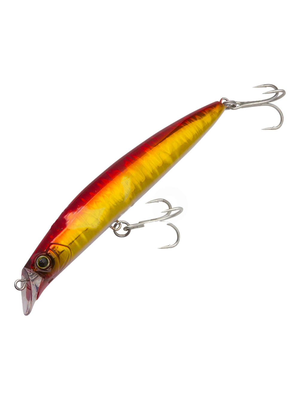 Воблер для рыбалки Duel Hardcore Mid Diver 115F F1192-HGGR, 115 мм, 18 г, медленно всплывающий, минноу