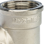 Тройник с внутренней резьбой переходной STOUT SFT 0022 - 1" x 1/2" x 1" (латунь никелированная)