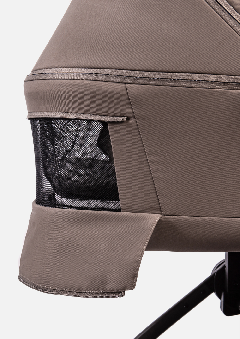 Peppy Коляска детская Monaco thermo 2 в 1 Mocca (кофе), рама серо-коричневая