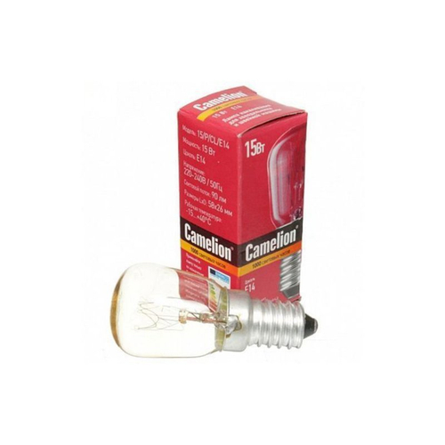 Лампа накал  15 W E14 д/холодильников и шейных машин CAMELION