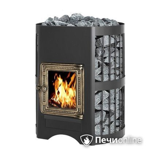 Печь для бани Везувий Скиф Стандарт 16 ДТ-3С без выносного тоннеля