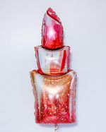 Y Шар фигура Помада 47см Х 124см шар фольгированный (БГ-40)